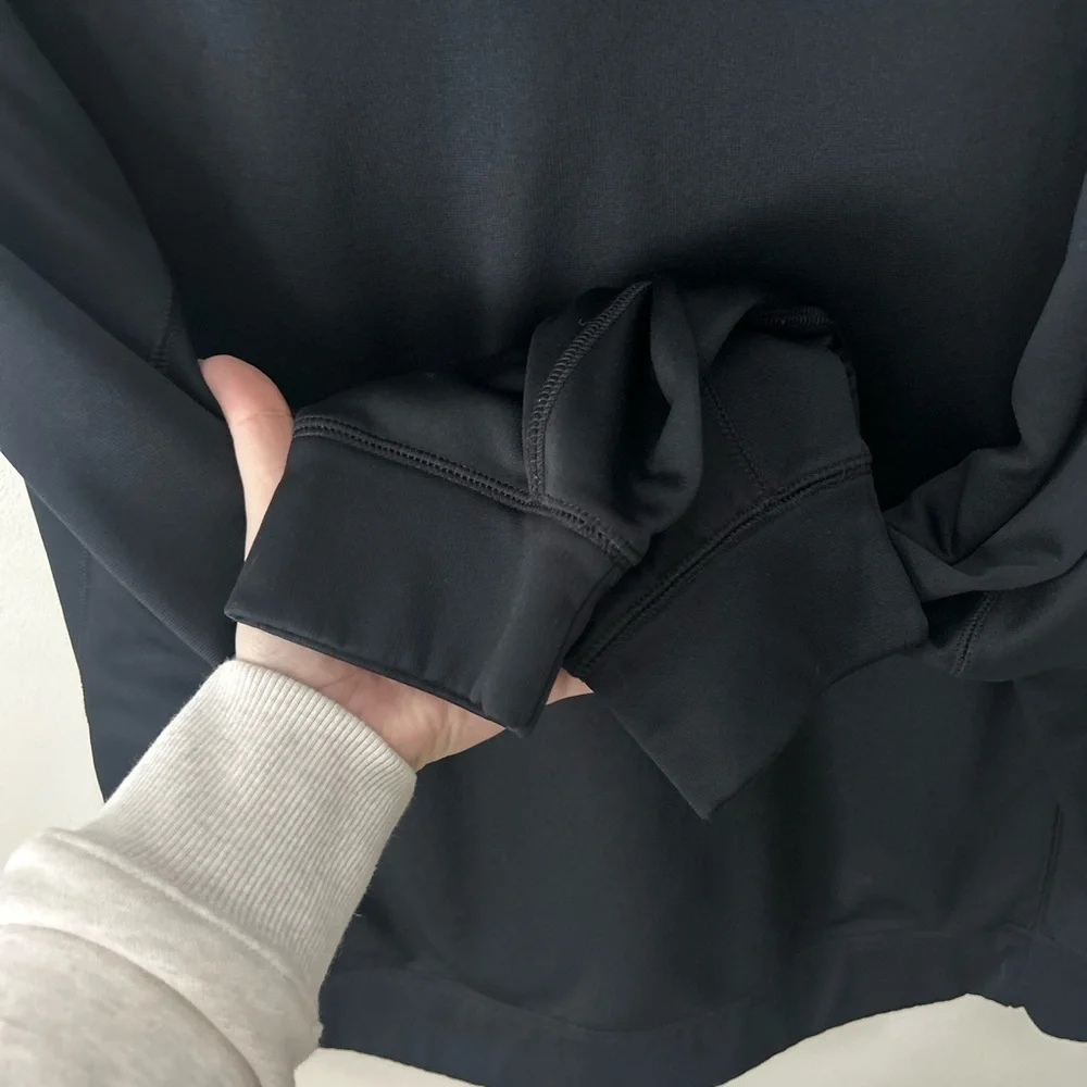 Nike Black Pullover with Silver Swoosh